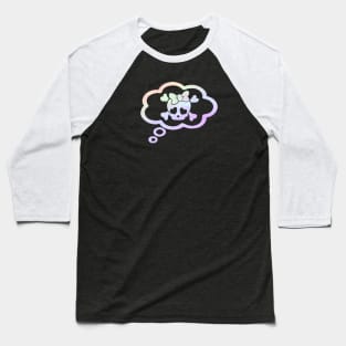 Kawaii skull candy Baseball T-Shirt